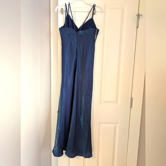Wild Fable Maxi Dress Blue Sleeveless - Picture 2 of 11